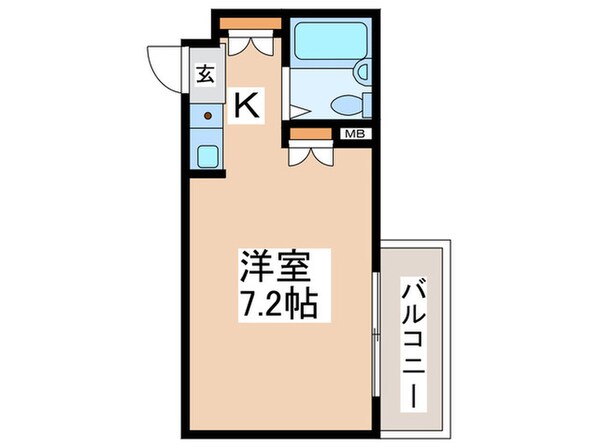 WEST明豊の物件間取画像